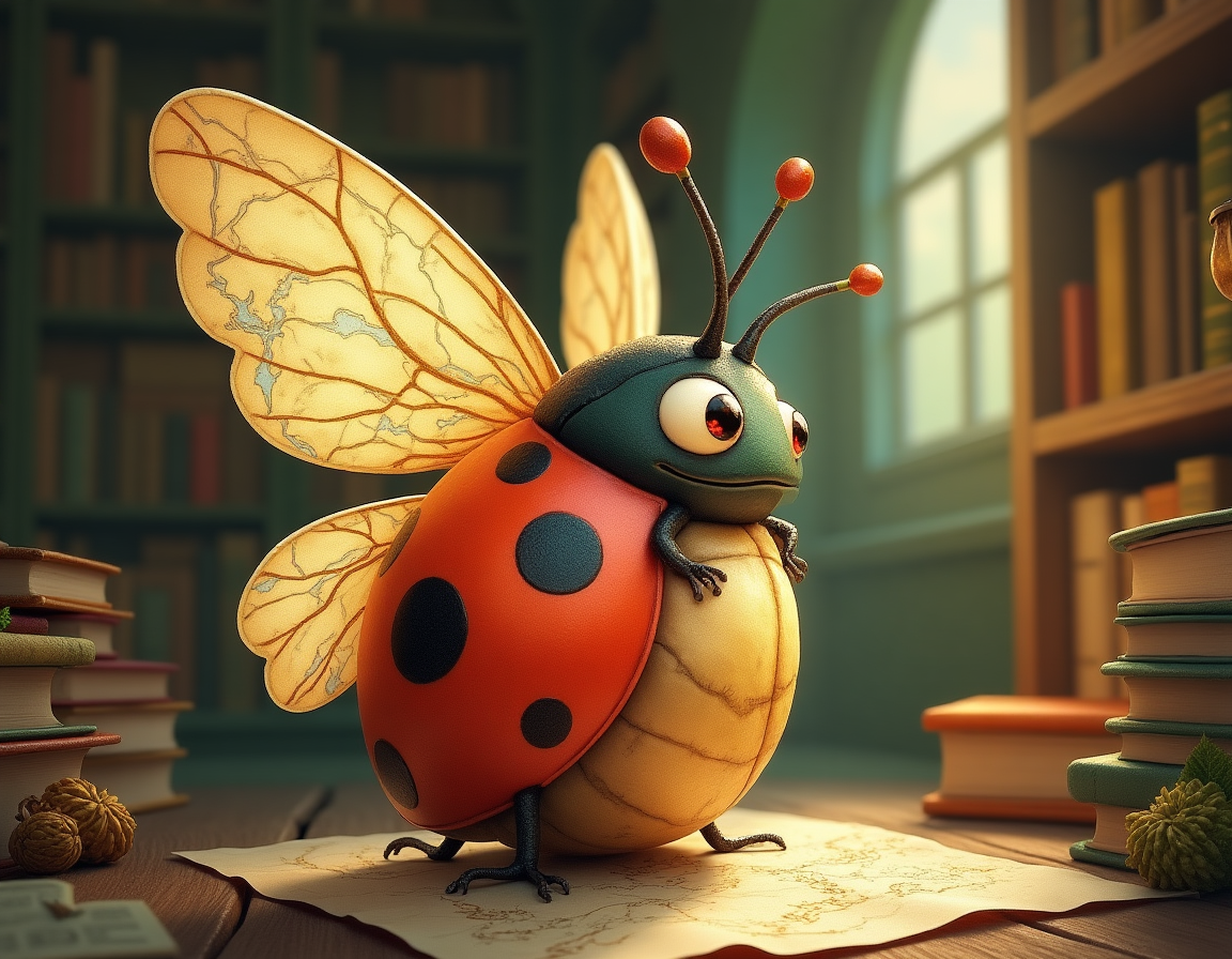 Locket ladybug